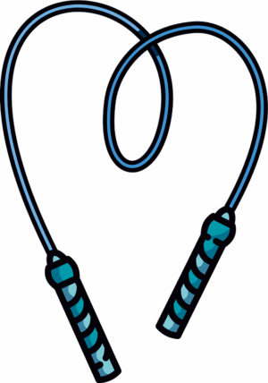 jump-rope-clipart-a-blue-heart-shaped-object