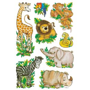 jungle-animals-clipart-jungle-animals-temporary-tattoos