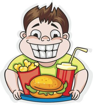 junk-food-clipart-a-boy-eating-hamburger-and-drinking-drink