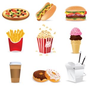 junk-food-clipart-fast-food-icons-vector