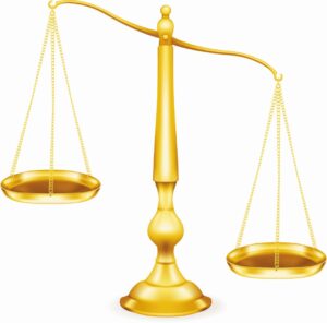 justice-clipart-a-golden-balance-scale-with-on-top