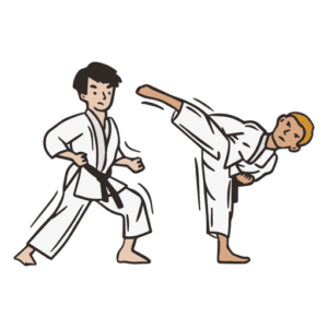 karate-clipart-two-karate-fighters-kicking