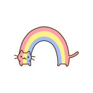 kawaii-clipart-a-cat-with-rainbow-in-the-background