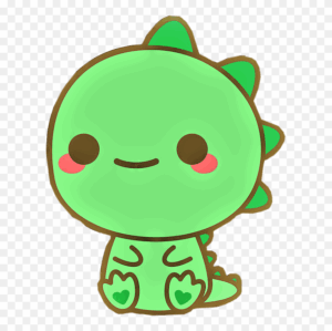 kawaii-clipart-a-green-cat-with-heart-shaped-nose-and-eyes