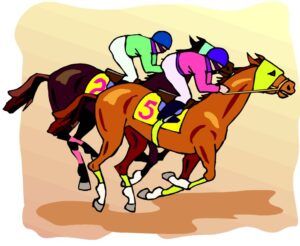 kentucky-derby-clipart-a-horse-race-with-jockeys-on-the-track