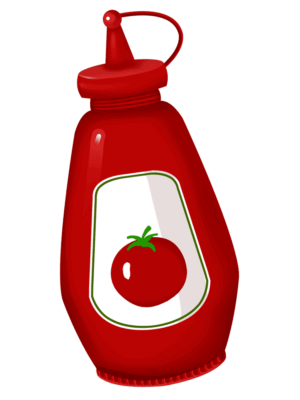 ketchup-clipart-a-red-plastic-bottle-with-green-lid