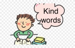 kind-words-clipart-a-boy-with-speech-bubble-saying-kind-words