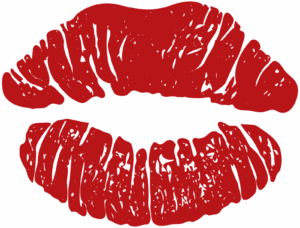 kiss-clipart-a-red-lipstick-with-black-background
