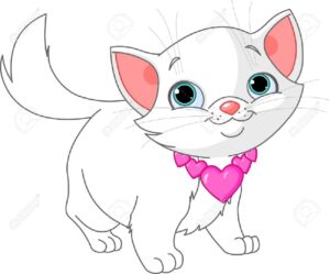 kitten-clipart-cute-kitten-with-pink-bow-tie-and-heart-on-white-background